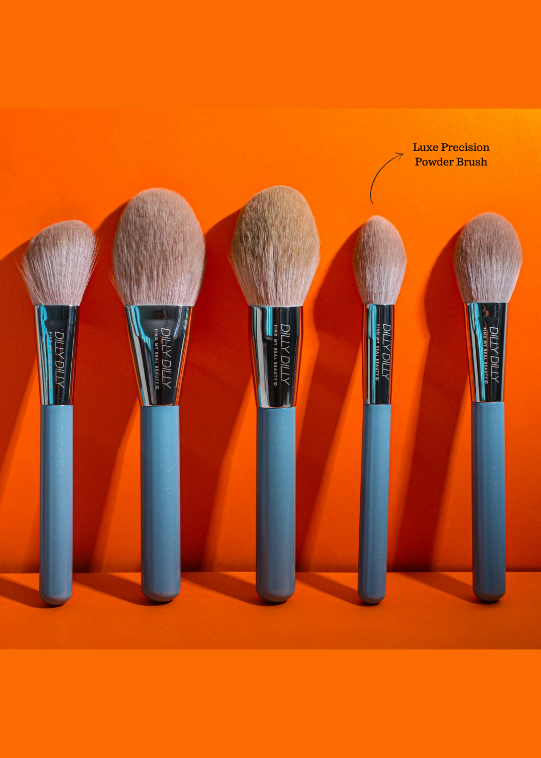 Luxe Feather Precision Powder Brush
